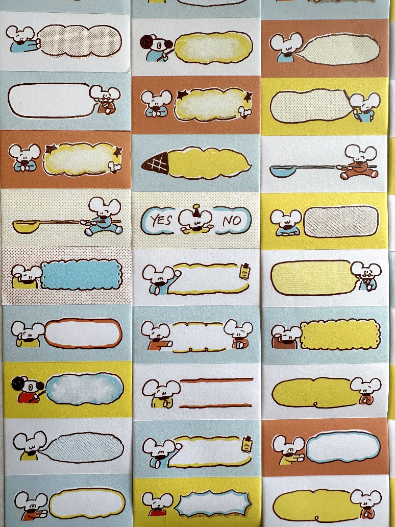 1991w2992 - Daydream die-cut paper tape sticky memo roll SAMPLES