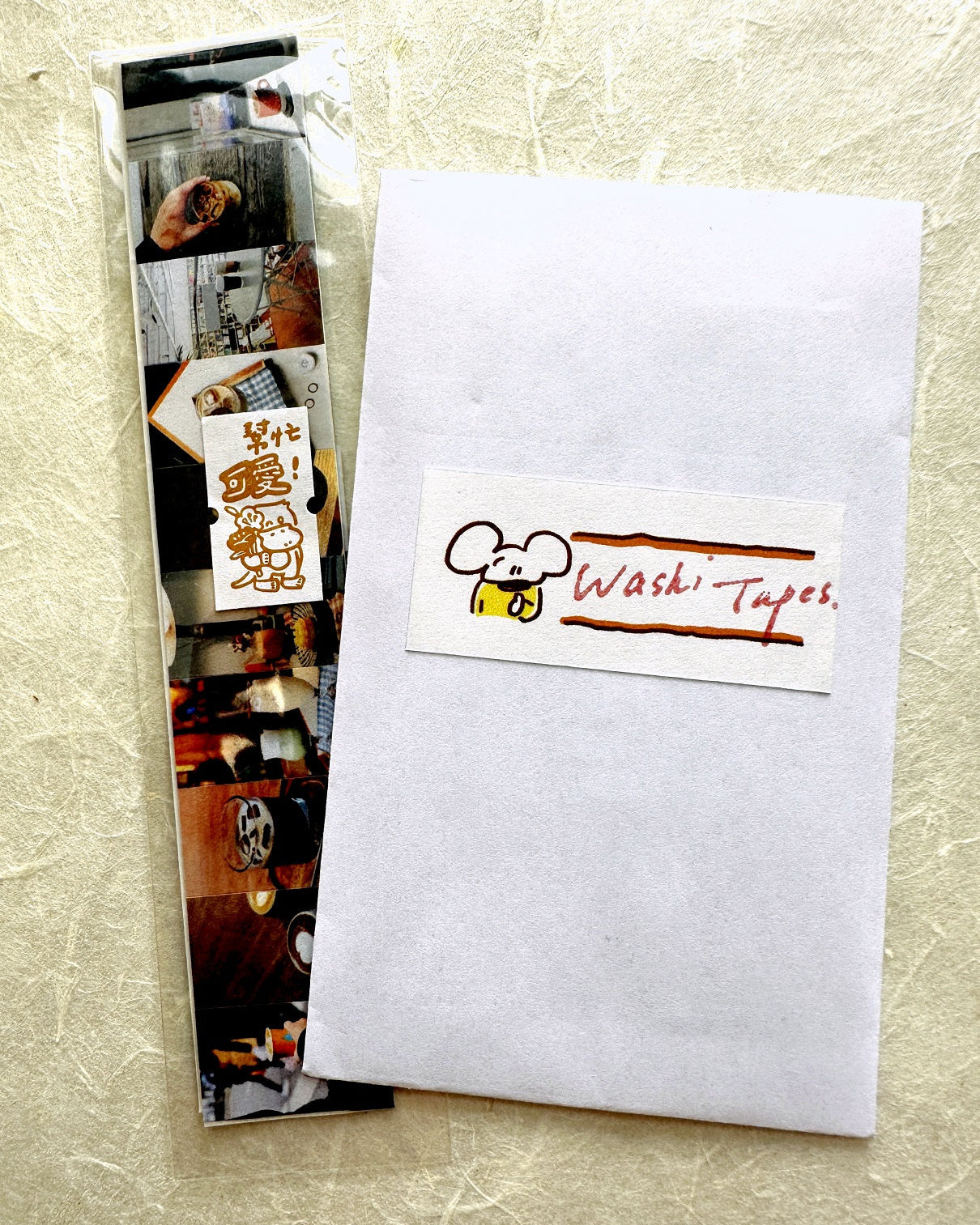 1991w2992 - Daydream die-cut paper tape sticky memo roll SAMPLES