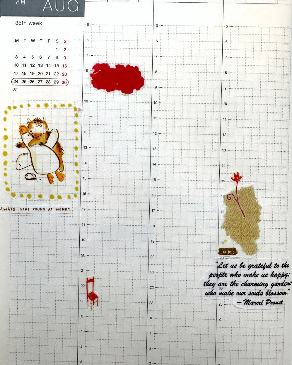 Messy Months - sticker sheets by TAOthings Studio