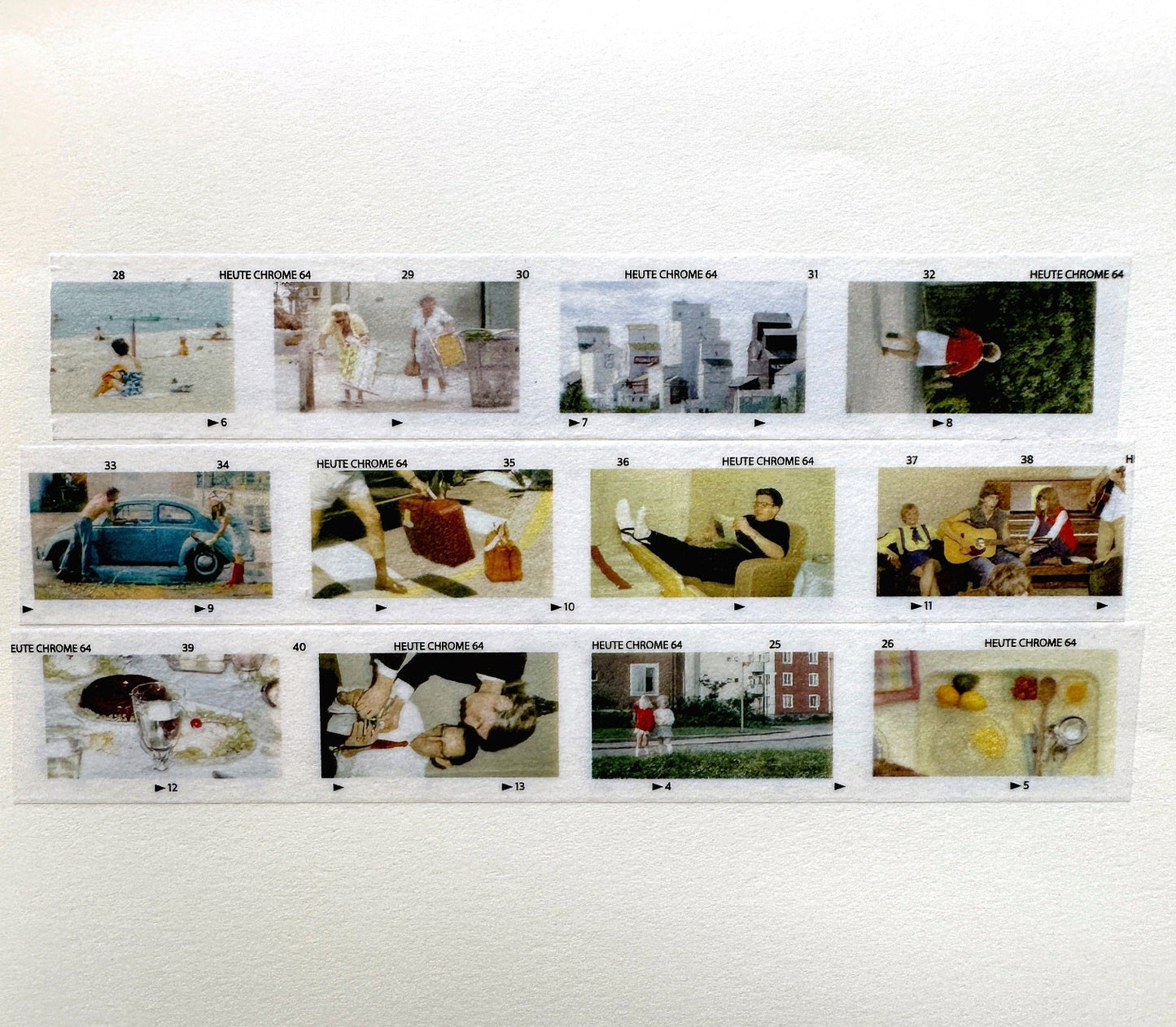 202hosil - Vintage Film masking tape SAMPLES