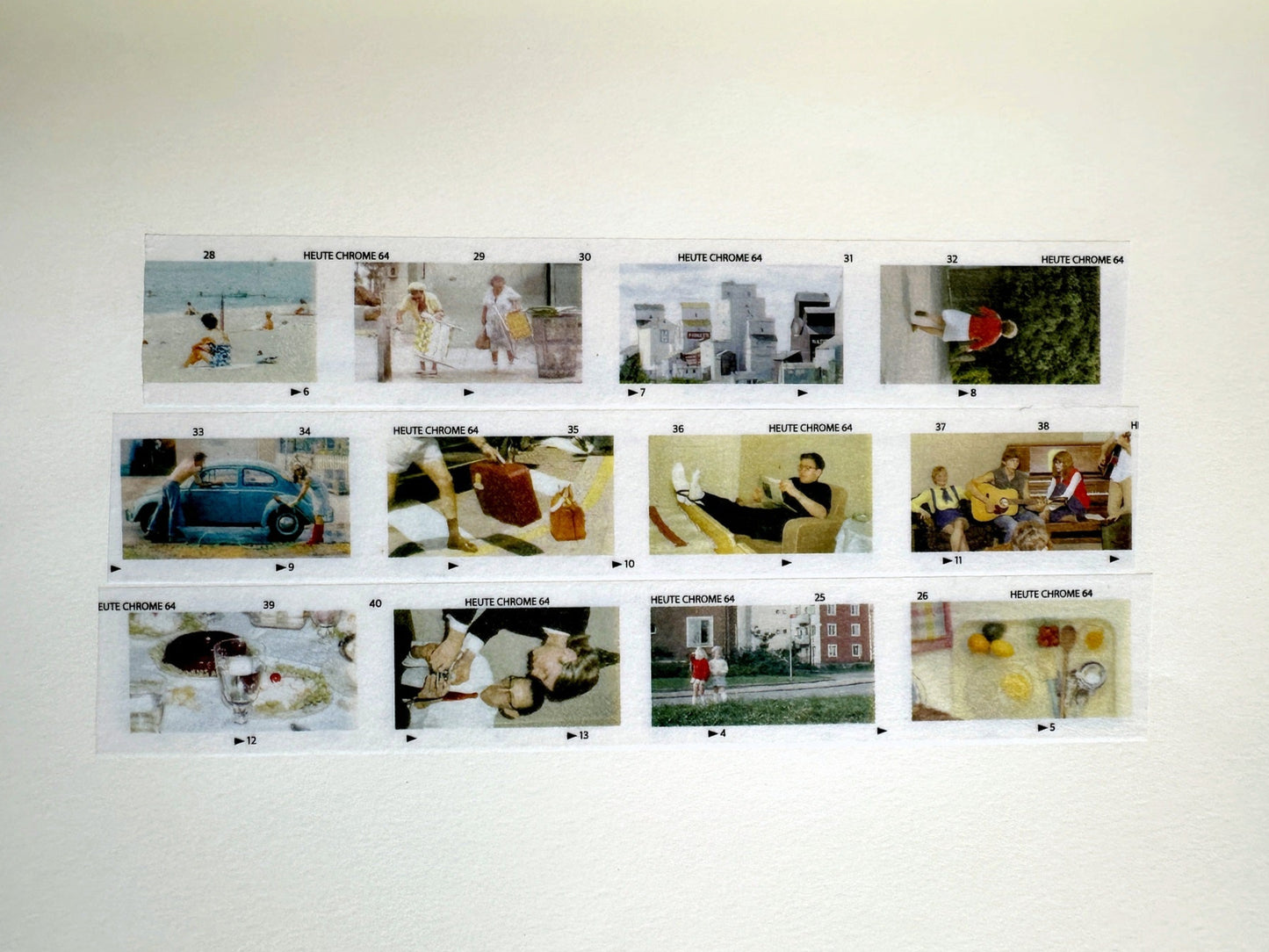 202hosil - Vintage Film masking tape SAMPLES