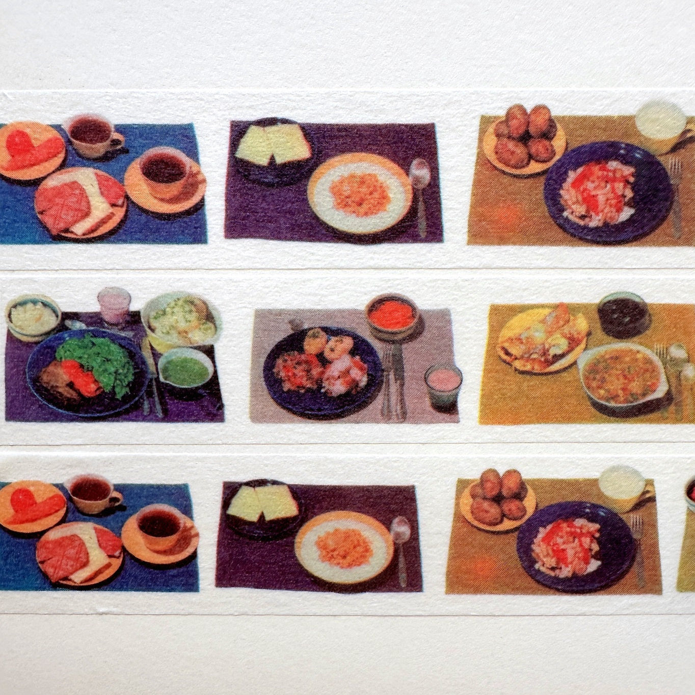 36 Sublo - Shokuiku washi tape SAMPLES