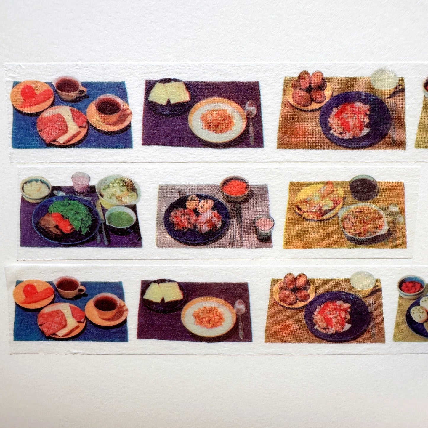 36 Sublo - Shokuiku washi tape SAMPLES