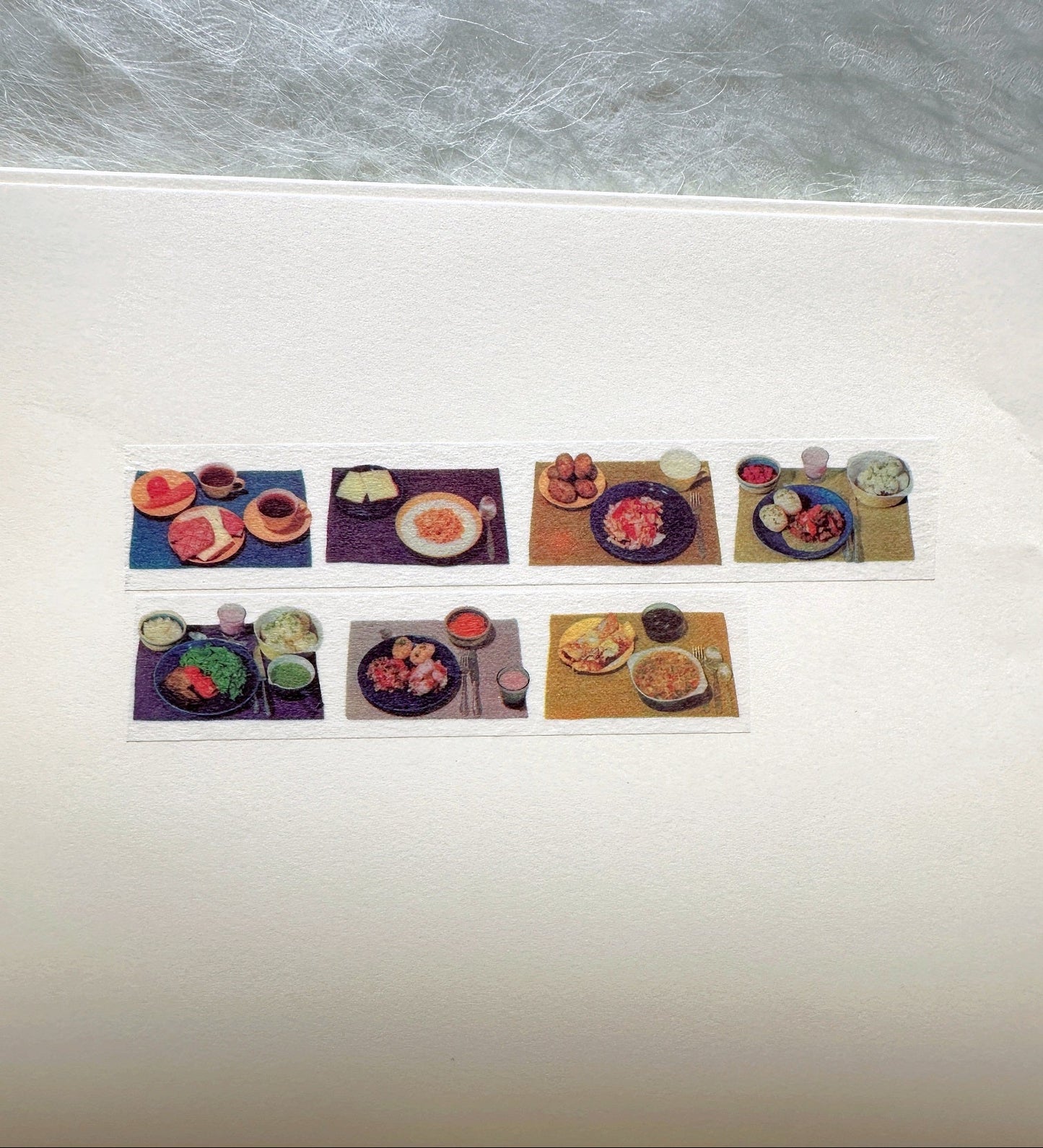 36 Sublo - Shokuiku washi tape SAMPLES
