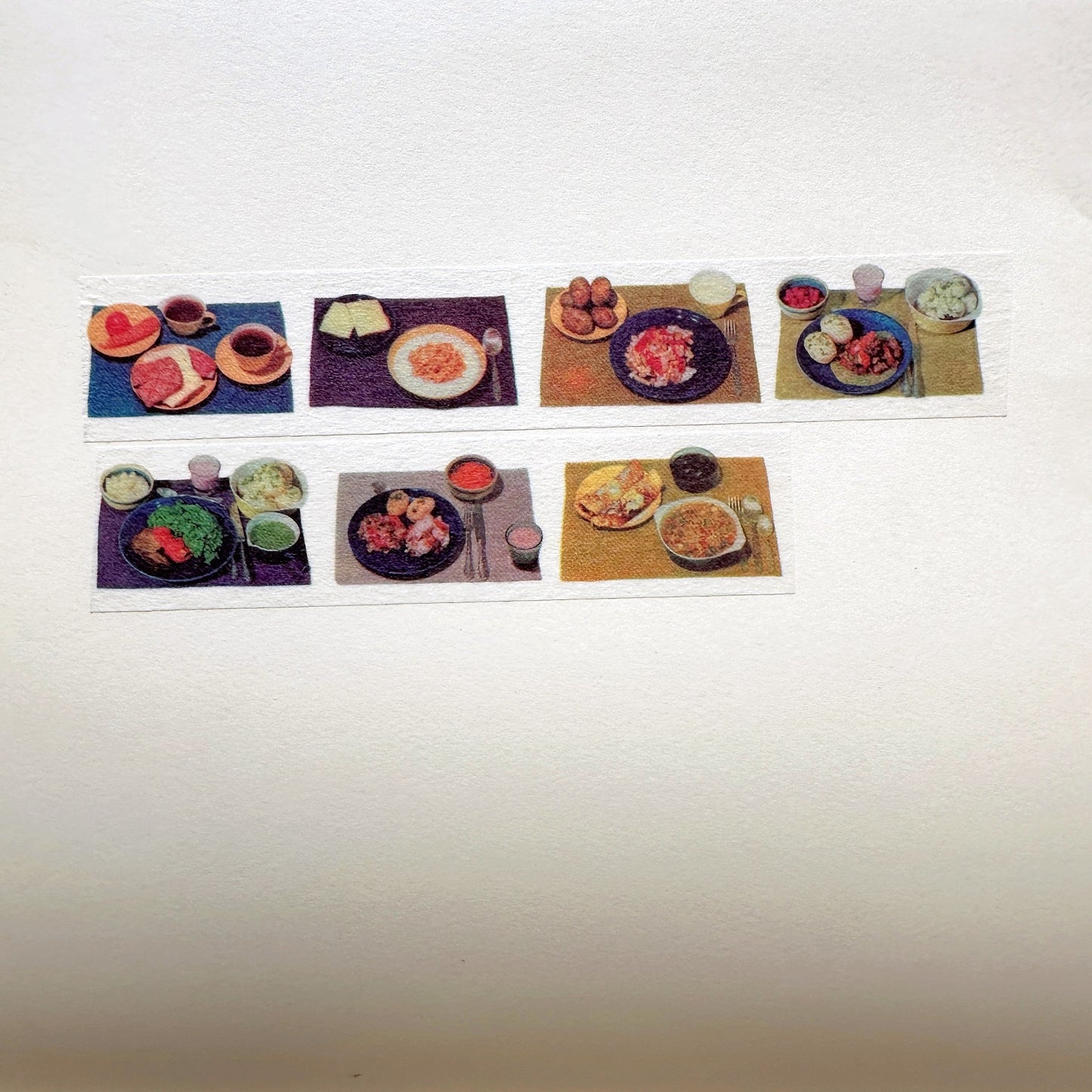 36 Sublo - Shokuiku washi tape SAMPLES