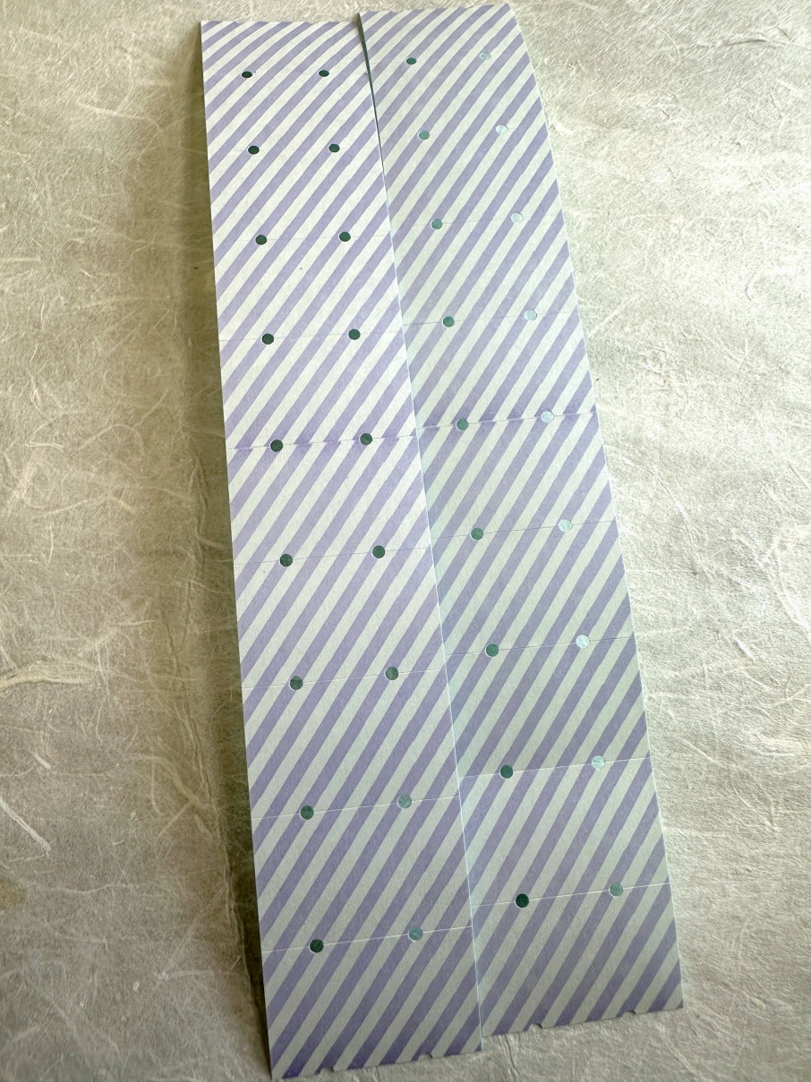 36Sublo - purple twill label sticker roll SAMPLES