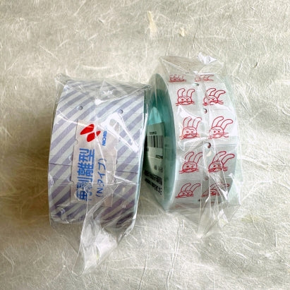 36Sublo x Necktie - Rabbit label sticker roll SAMPLES