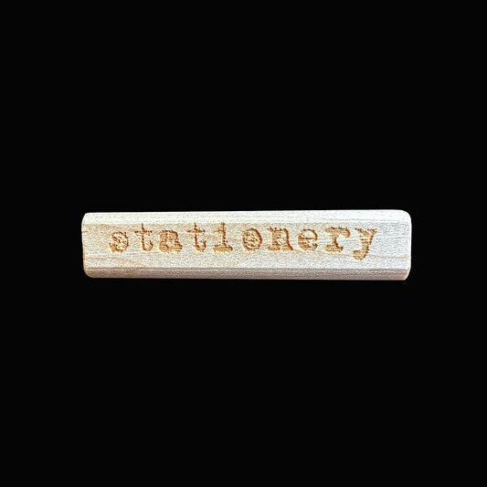 TAOthings Studio - Stationery (vintage typerwriter) rubber stamp