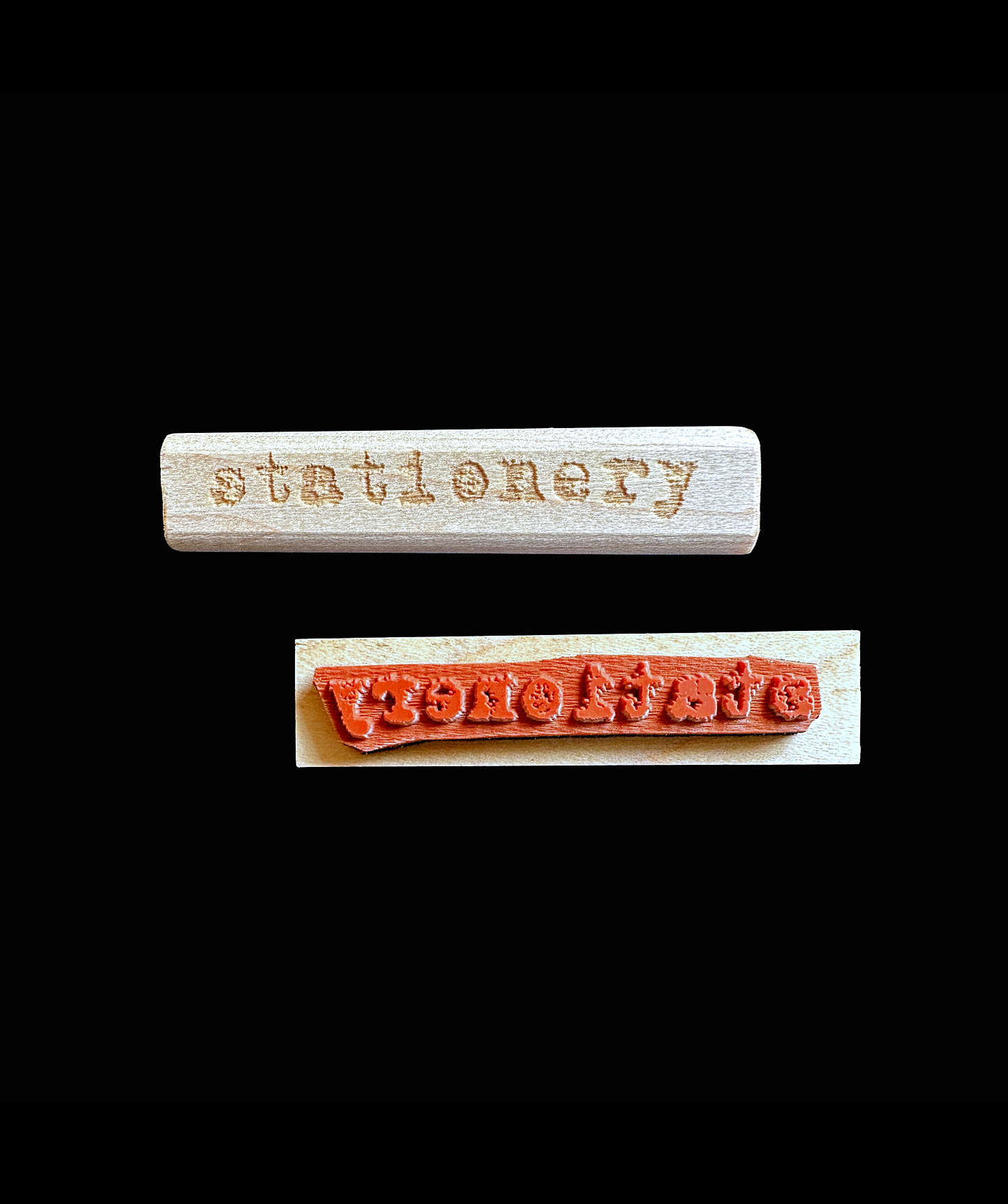 TAOthings Studio - Stationery (vintage typerwriter) rubber stamp