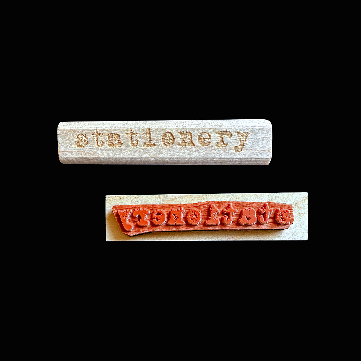 TAOthings Studio - Stationery (vintage typerwriter) rubber stamp