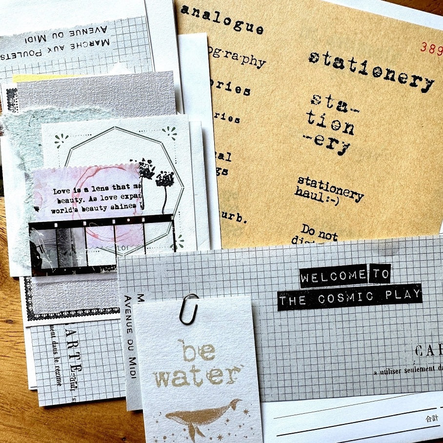 TAOthings Studio - Stationery (vintage typerwriter) rubber stamp