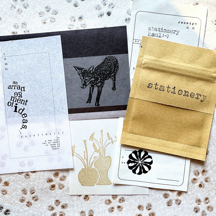 TAOthings Studio - An Arrangement of Ideas rubber stamp