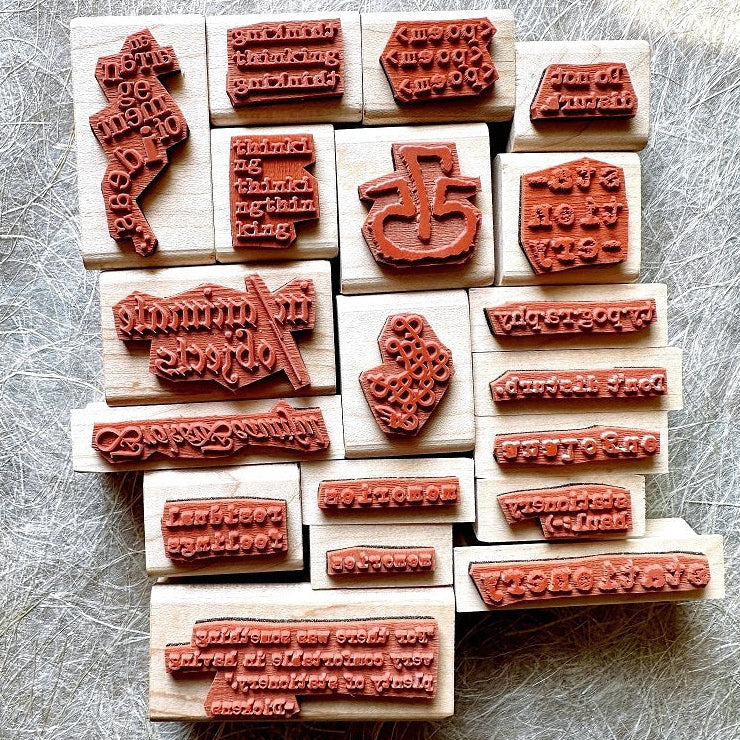 TAOthings Studio - An Arrangement of Ideas rubber stamp