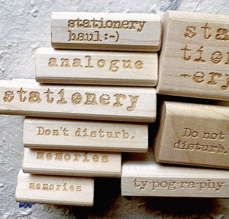 TAOthings Studio - Analogue rubber stamp
