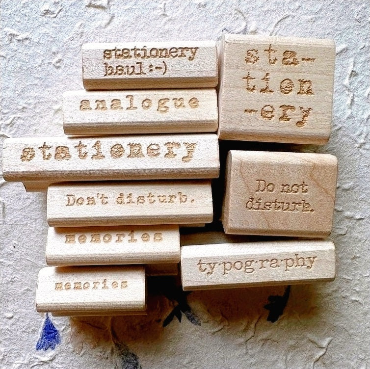 TAOthings Studio - Analogue rubber stamp