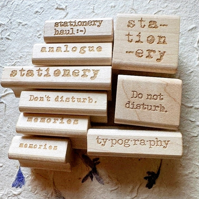 TAOthings Studio - Analogue rubber stamp