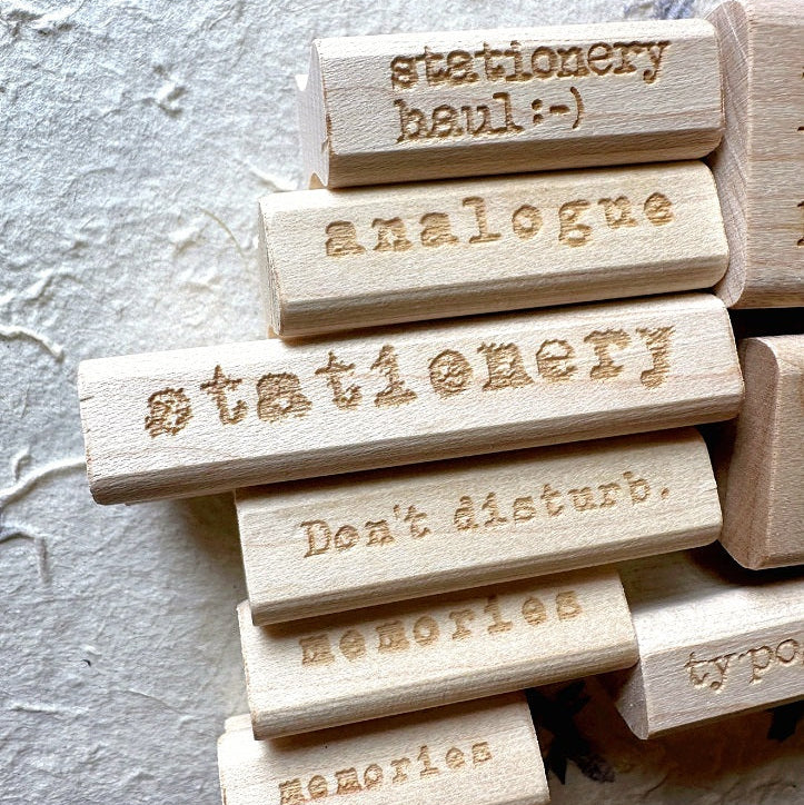 TAOthings Studio - Analogue rubber stamp