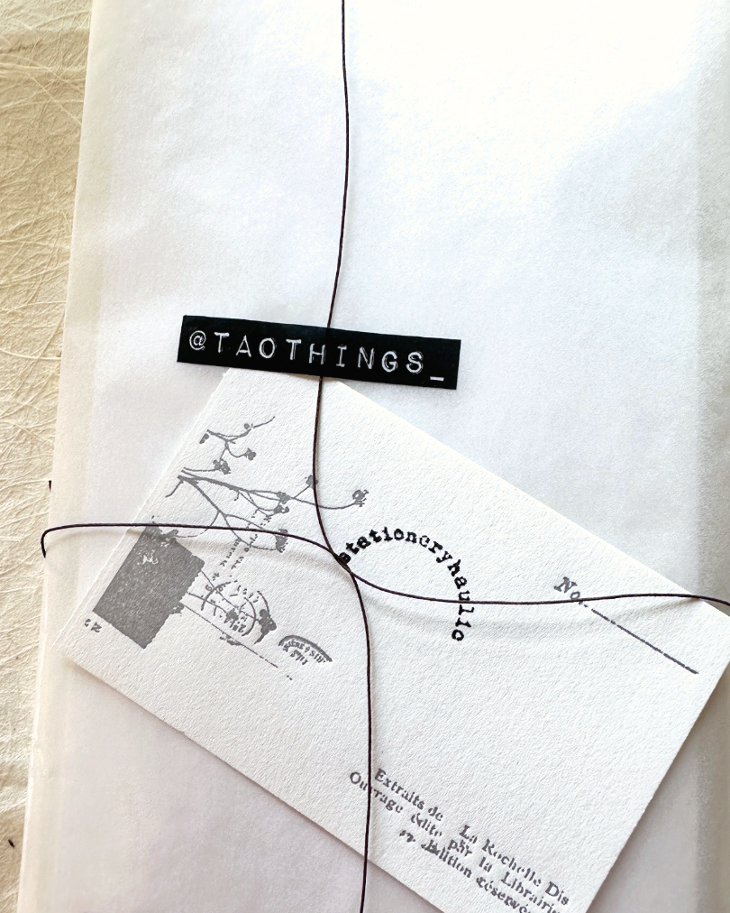 TAOthings Studio - Stationeryhaulic rubber stamps