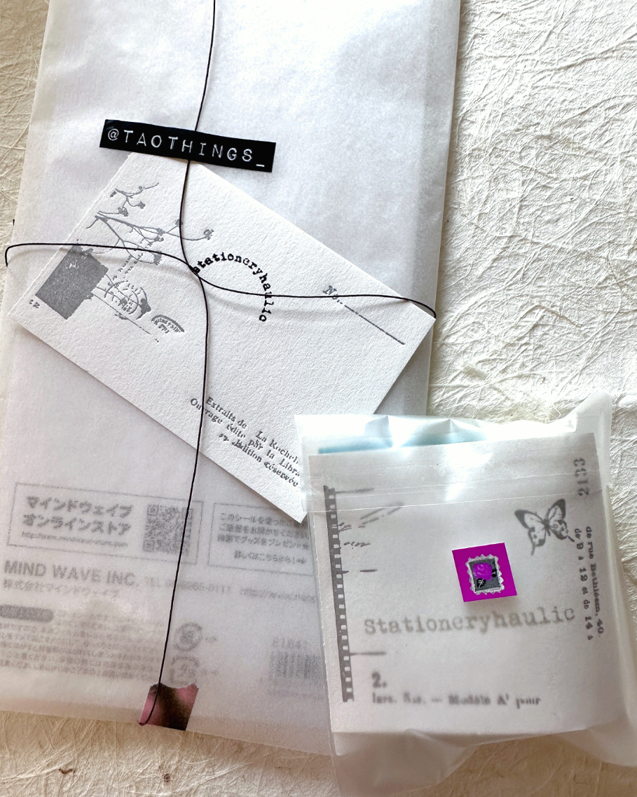 TAOthings Studio - Stationeryhaulic rubber stamps