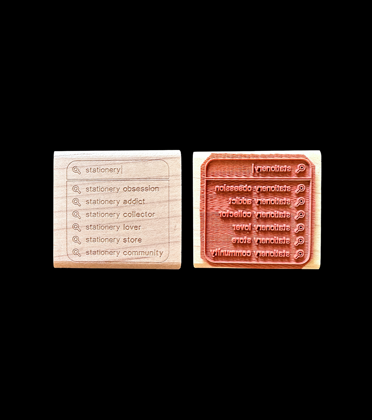 TAOthings Studio - Browser Search Bar rubber stamp
