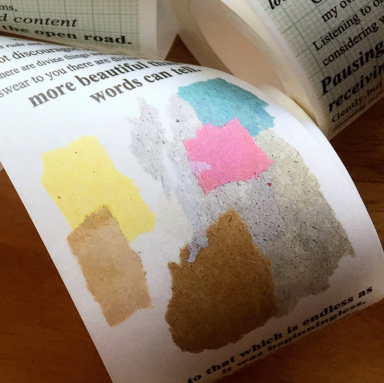 Asteroid B-610 - Paper Poems washi tape SAMPLES