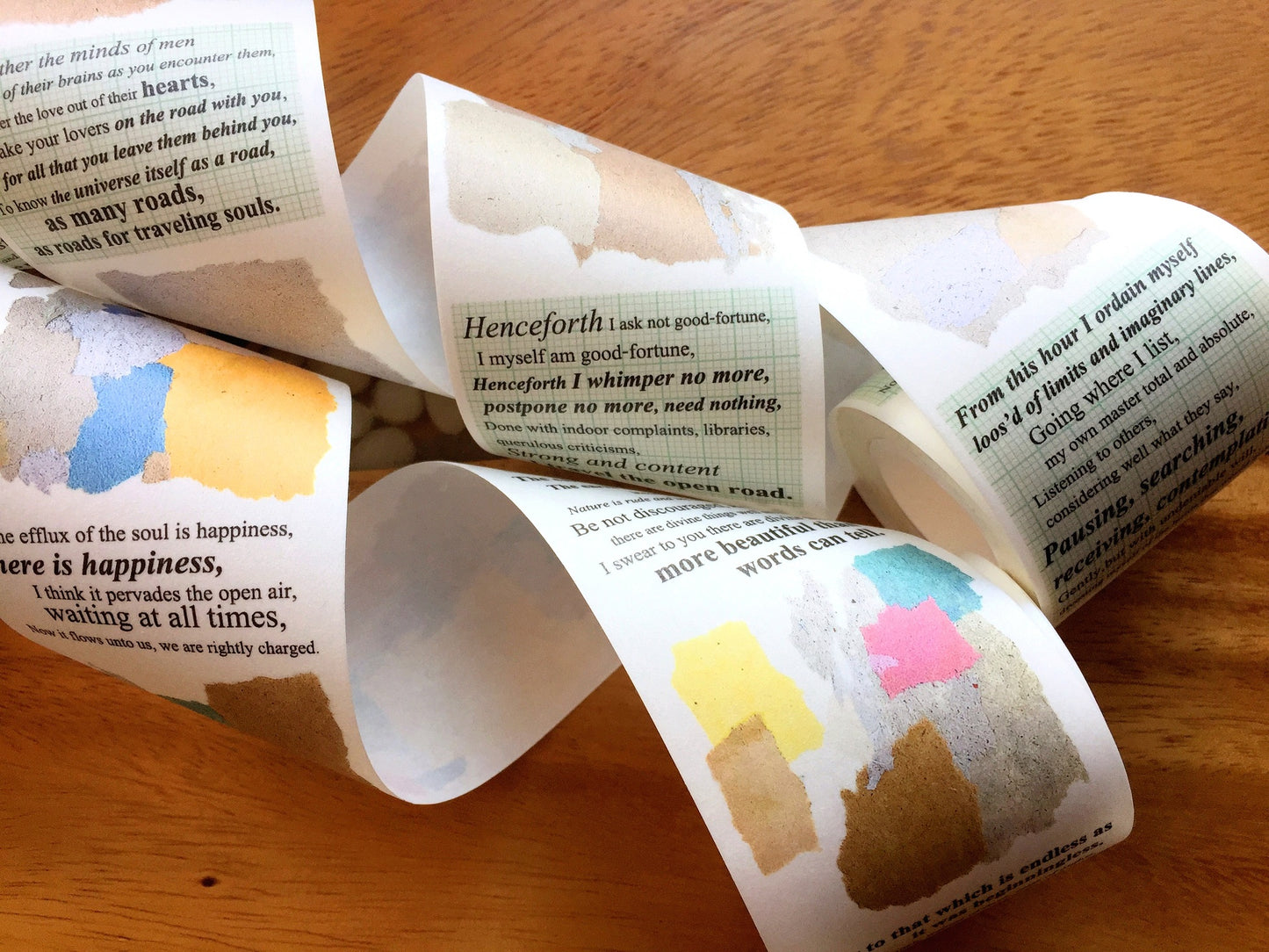 Asteroid B-610 - Paper Poems washi tape SAMPLES