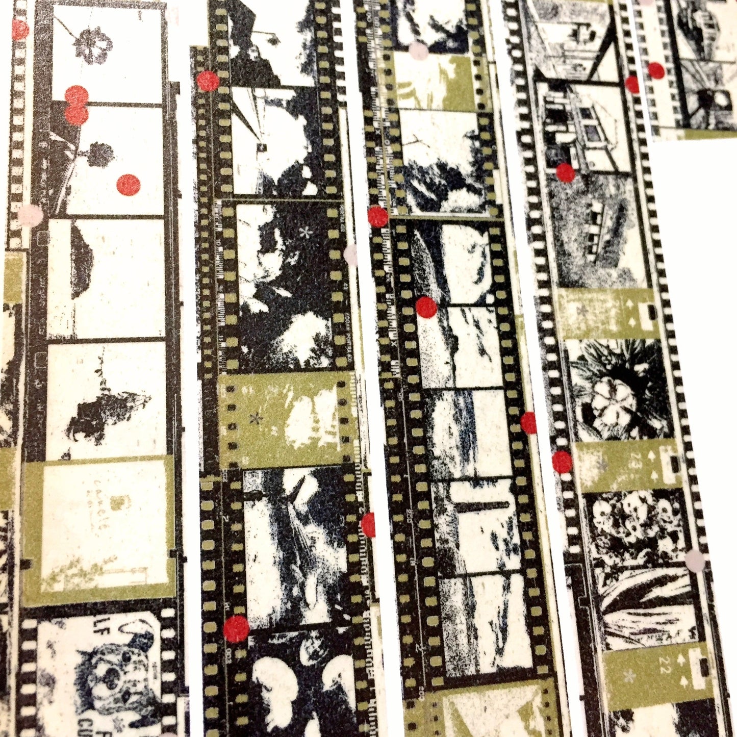 Asteroid B-610 - Fade Out washi tape SAMPLES