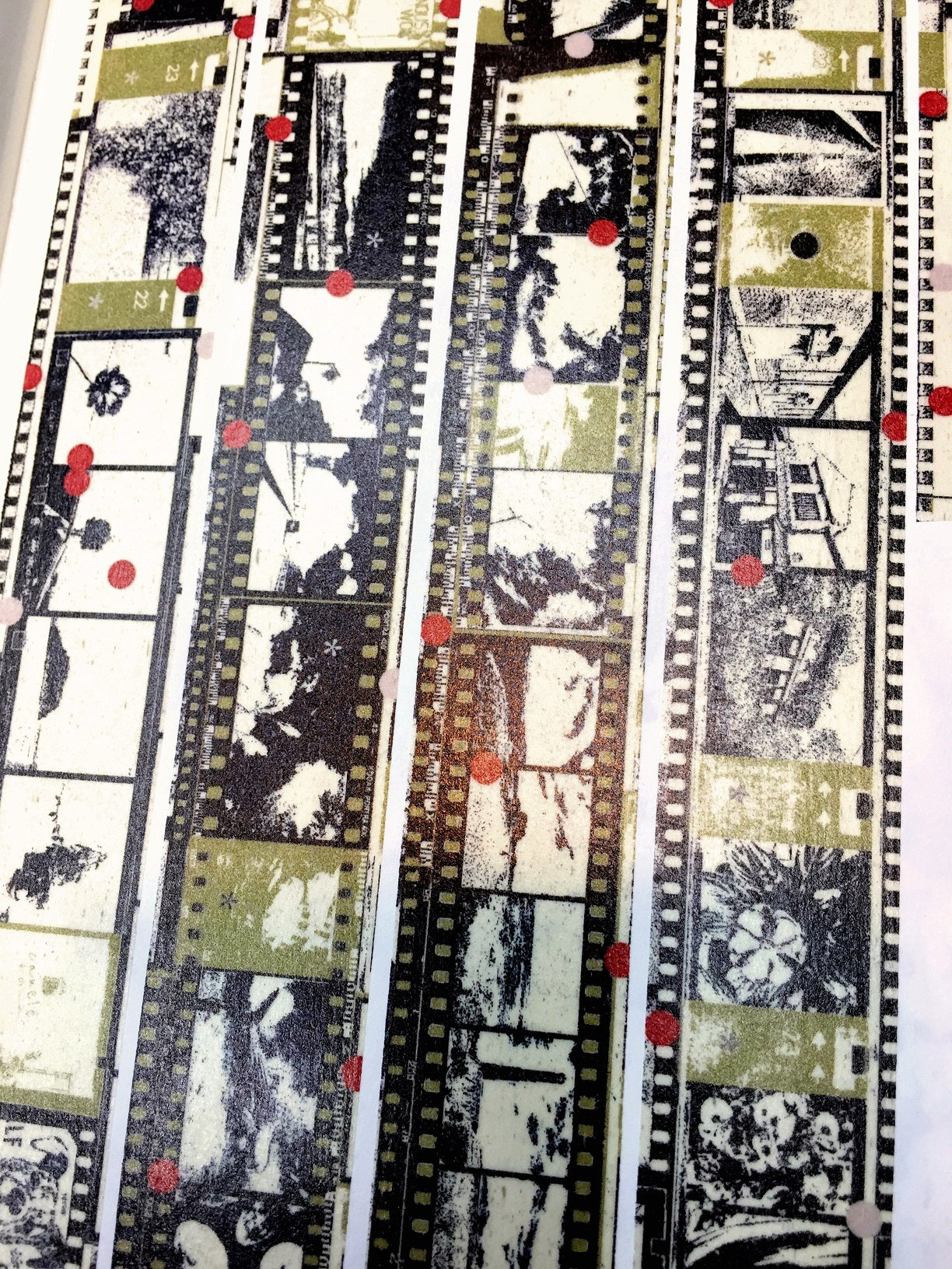 Asteroid B-610 - Fade Out washi tape SAMPLES