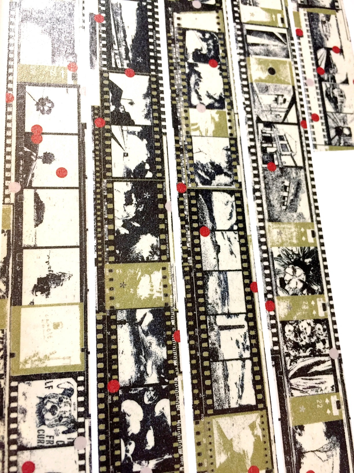 Asteroid B-610 - Fade Out washi tape SAMPLES