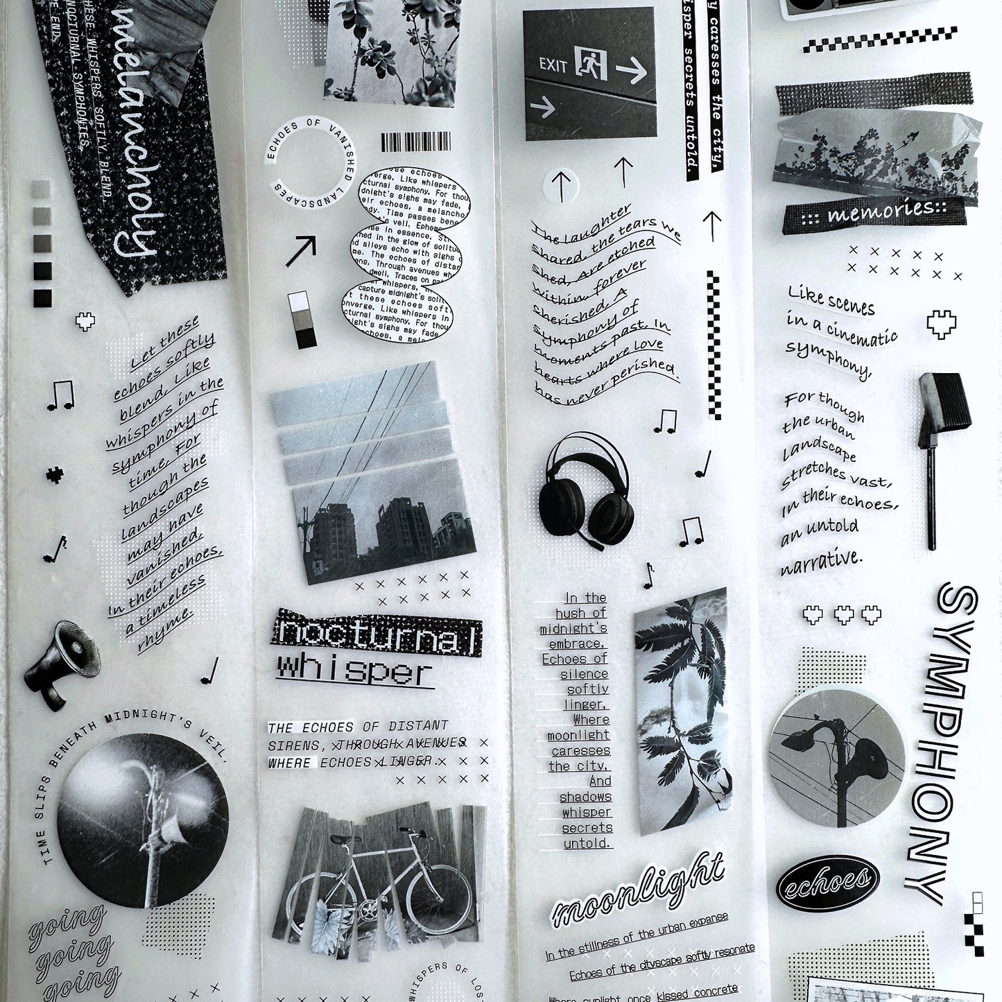 Asteroid B-610 - Memory Echo PET tape SAMPLES