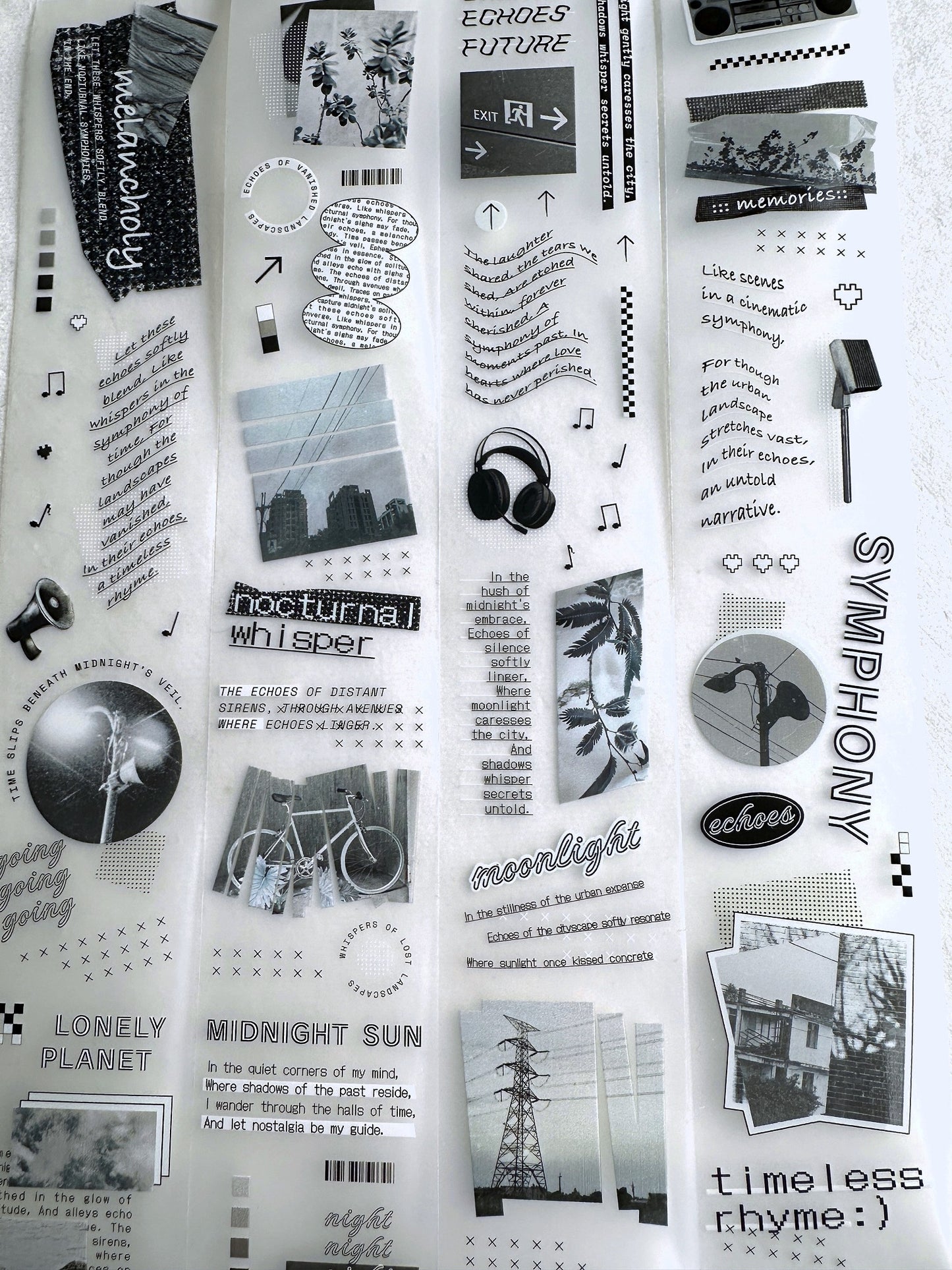 Asteroid B-610 - Memory Echo PET tape SAMPLES