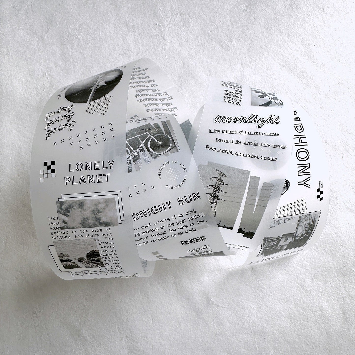 Asteroid B-610 - Memory Echo PET tape SAMPLES