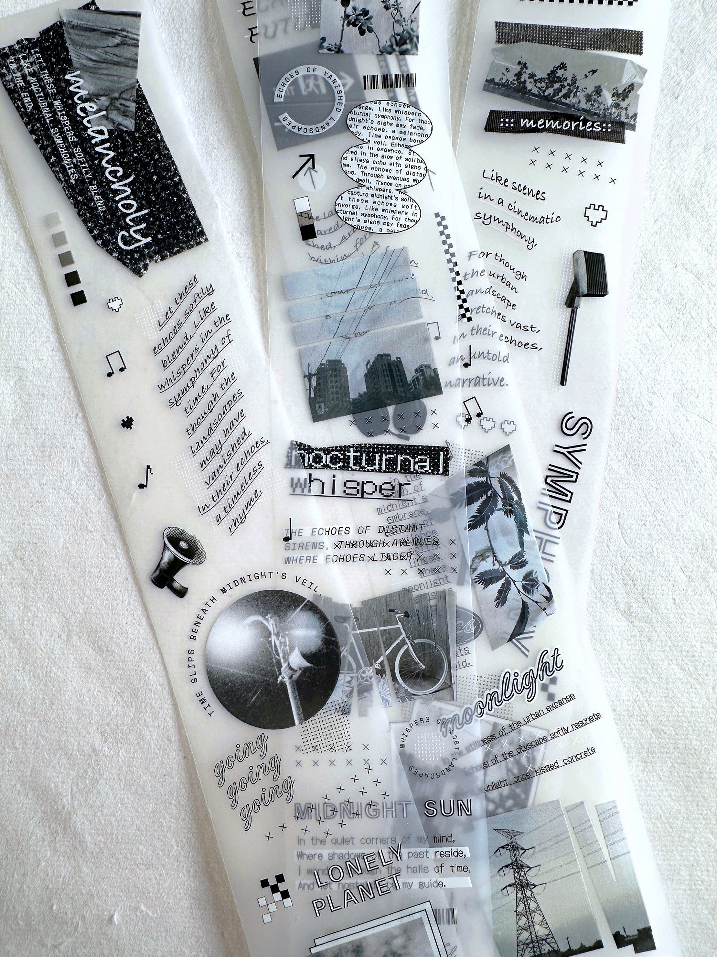 Asteroid B-610 - Memory Echo PET tape SAMPLES