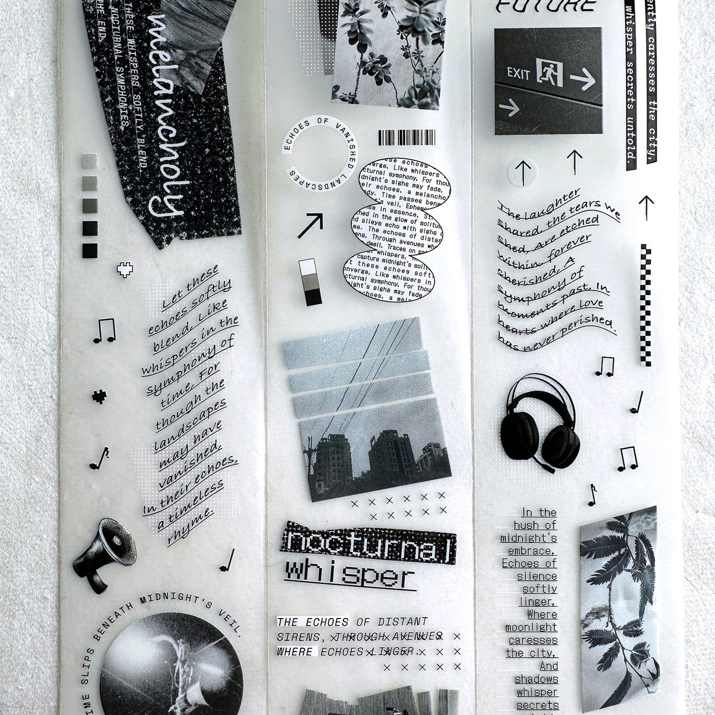 Asteroid B-610 - Memory Echo PET tape SAMPLES