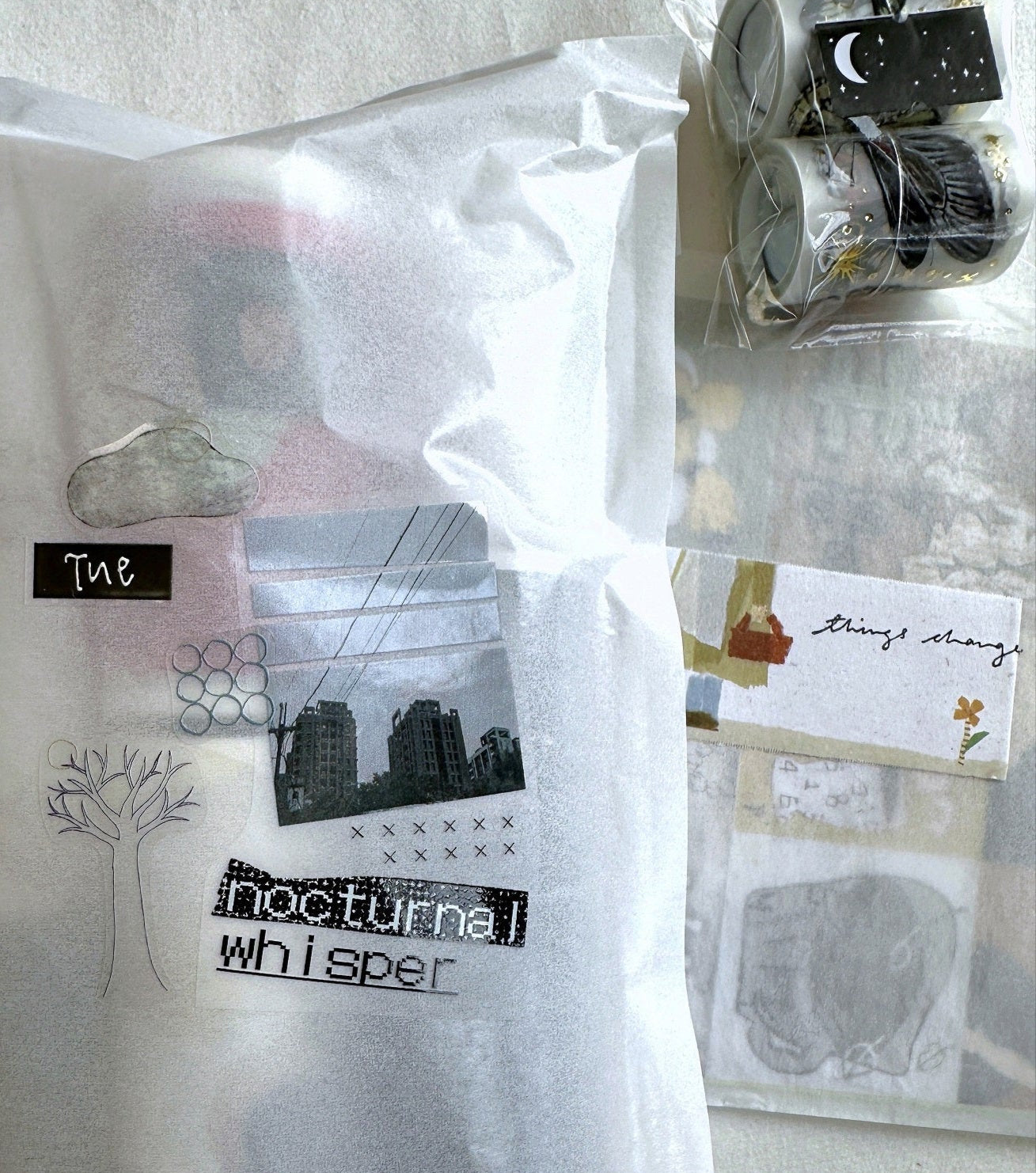 Asteroid B-610 - Memory Echo PET tape SAMPLES