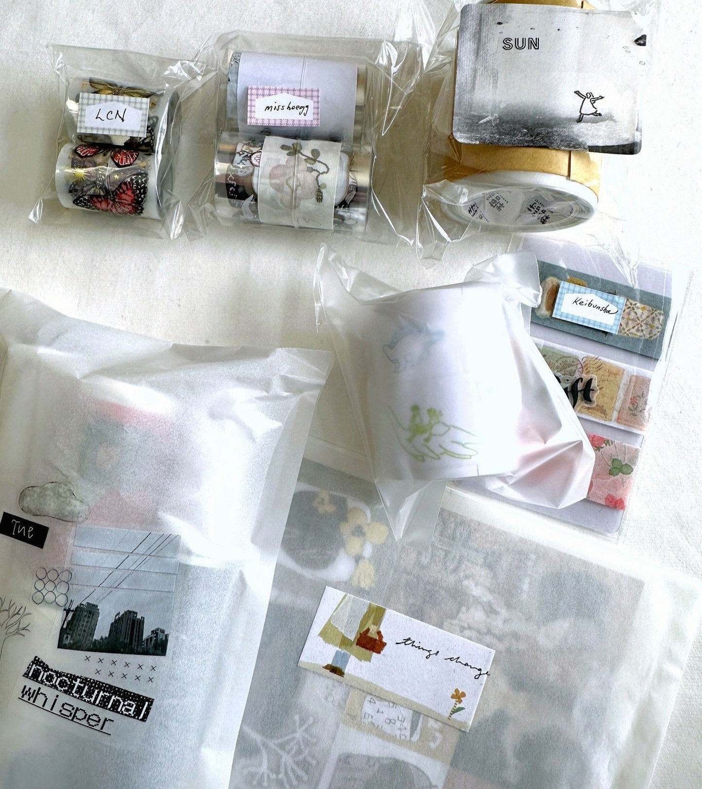 Asteroid B-610 - Memory Echo PET tape SAMPLES