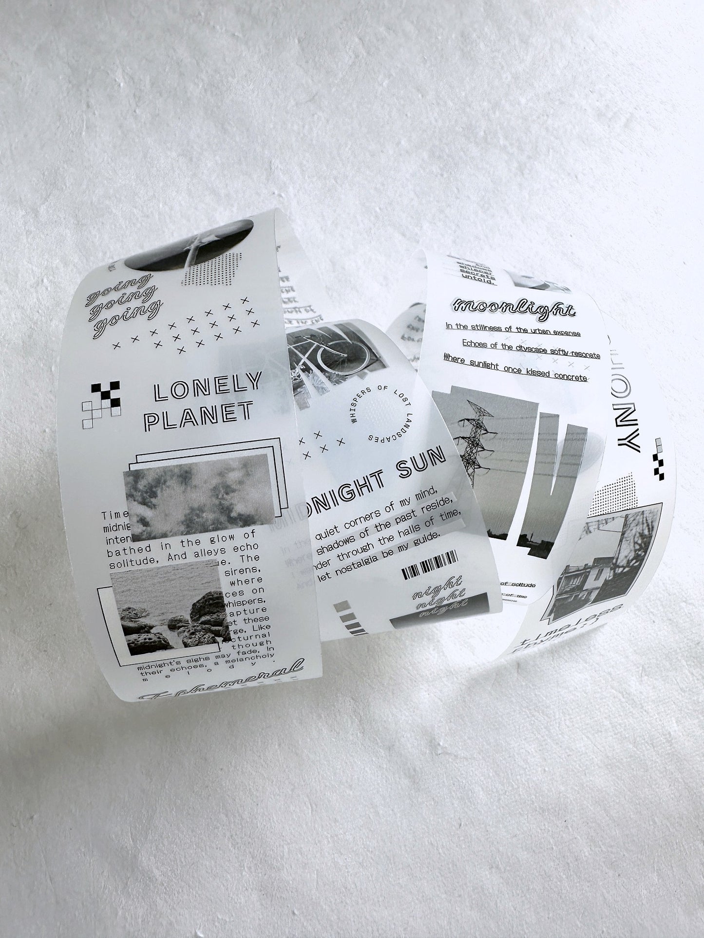 Asteroid B-610 - Memory Echo PET tape SAMPLES