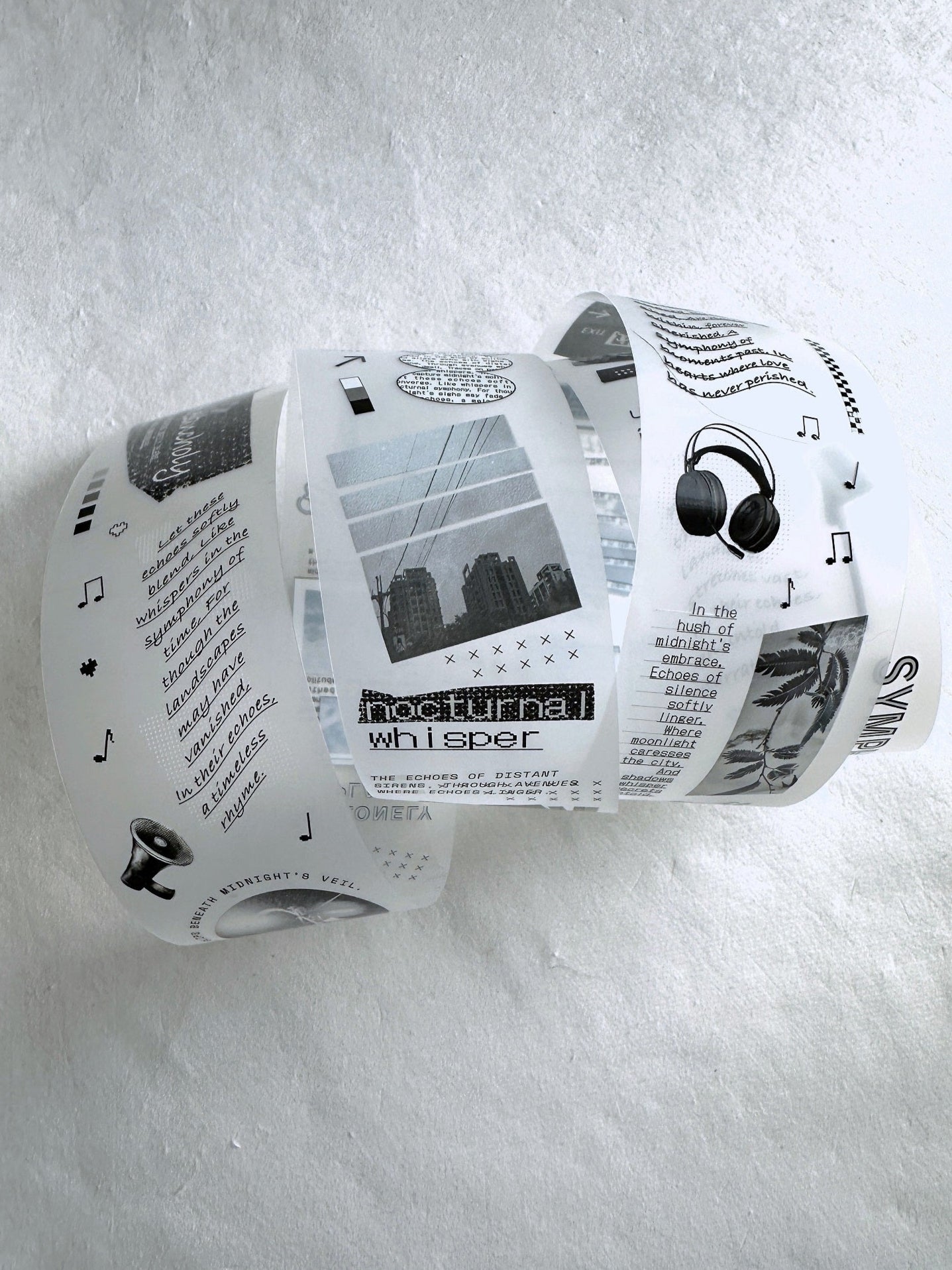 Asteroid B-610 - Memory Echo PET tape SAMPLES