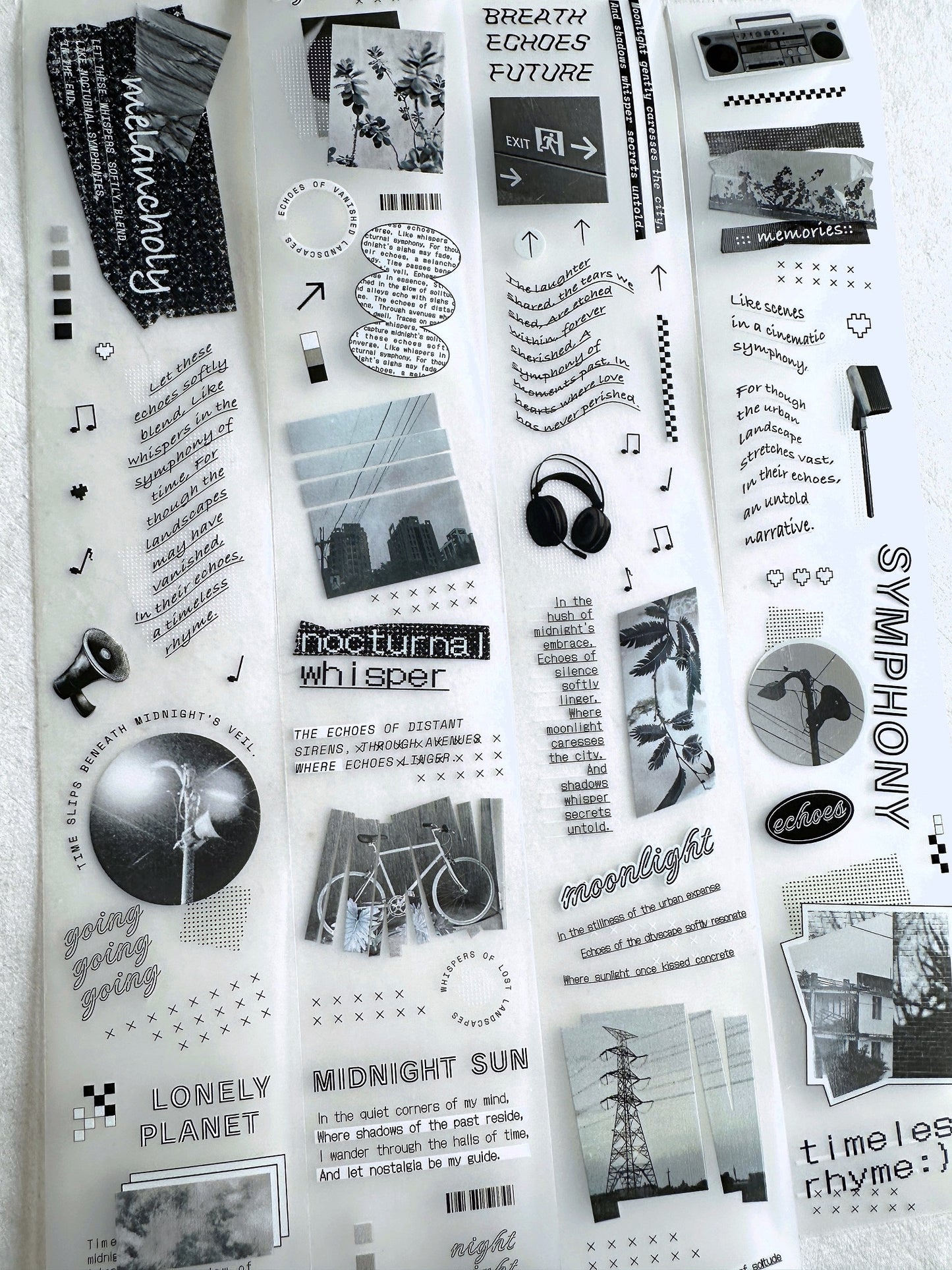 Asteroid B-610 - Memory Echo PET tape SAMPLES