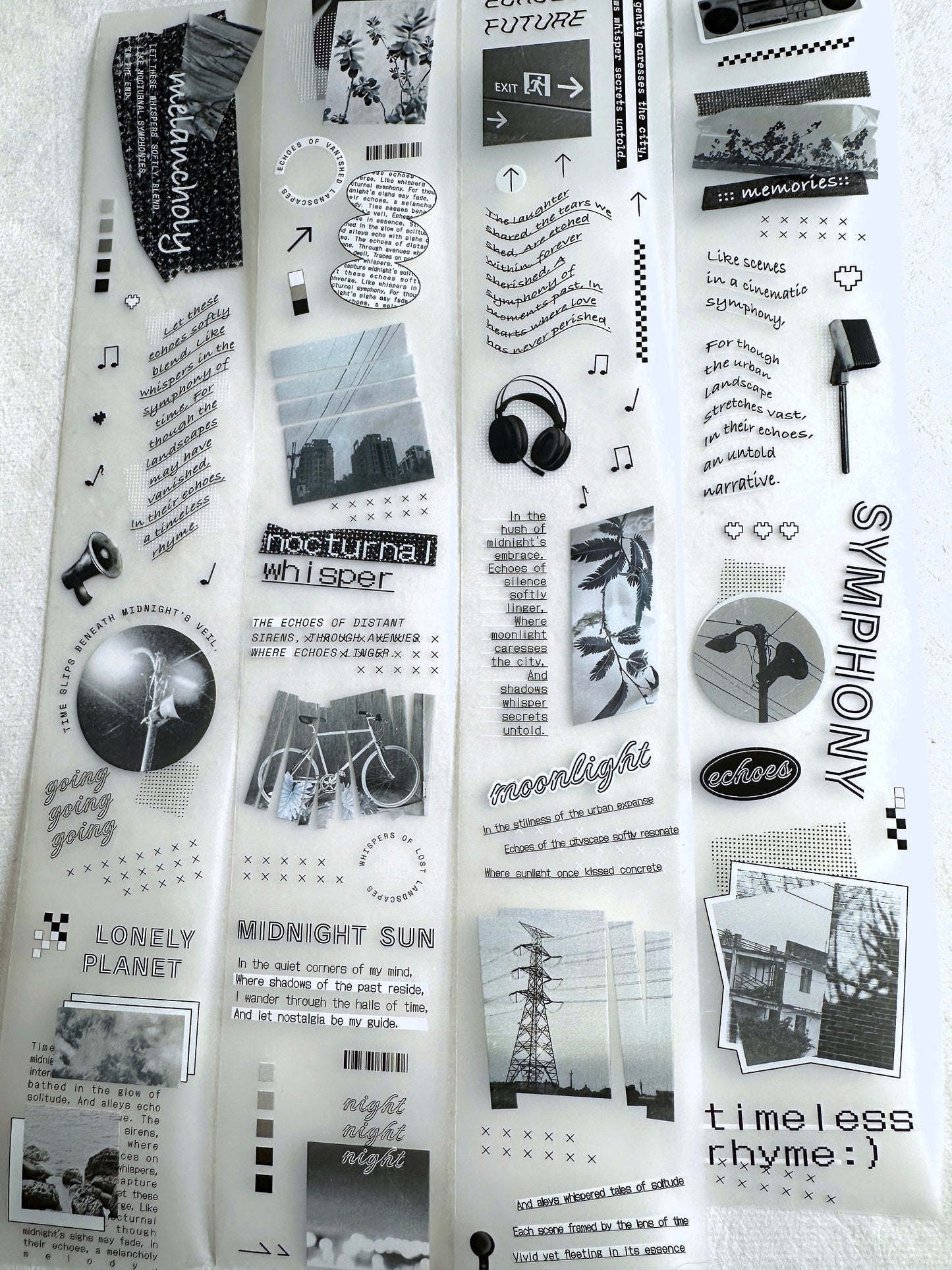 Asteroid B-610 - Memory Echo PET tape SAMPLES