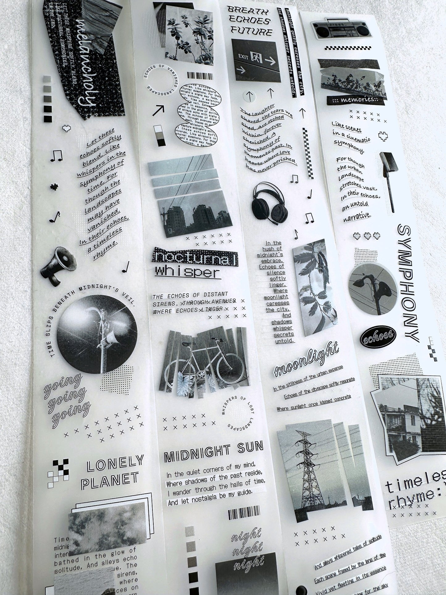 Asteroid B-610 - Memory Echo PET tape SAMPLES