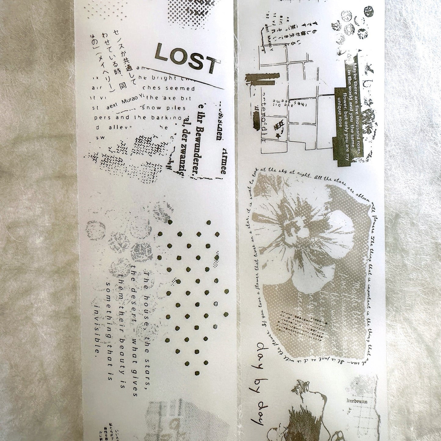 Asteroid B-610 - Snippets: Chapter 4 Ver. 2 PET tape (4.5 cm x 200 cm) SAMPLES
