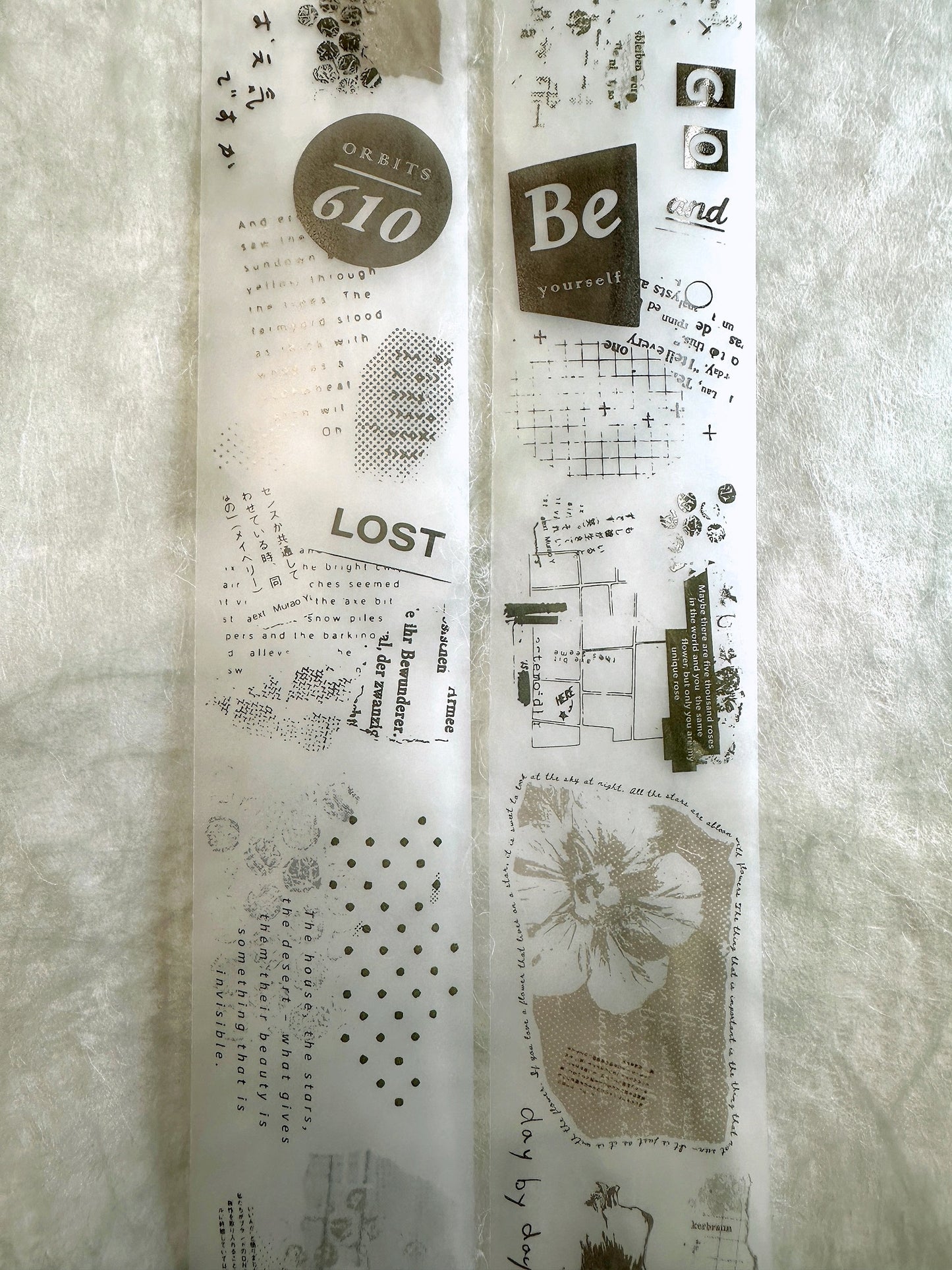 Asteroid B-610 - Snippets: Chapter 4 Ver. 2 PET tape (4.5 cm x 200 cm) SAMPLES