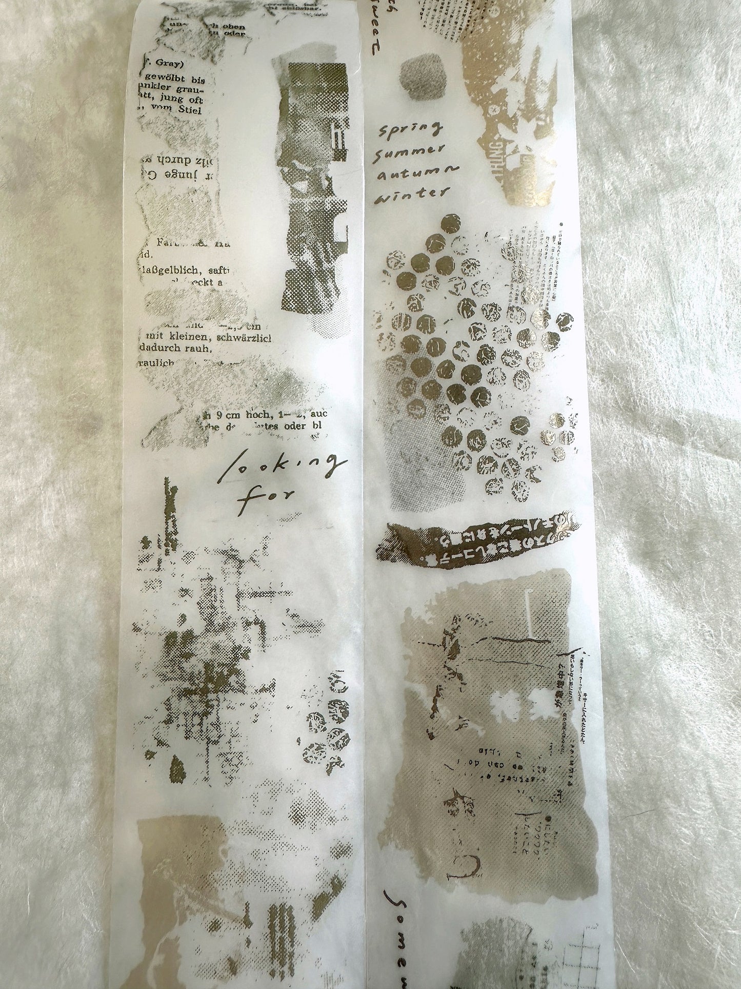 Asteroid B-610 - Snippets: Chapter 4 Ver. 2 PET tape (4.5 cm x 200 cm) SAMPLES