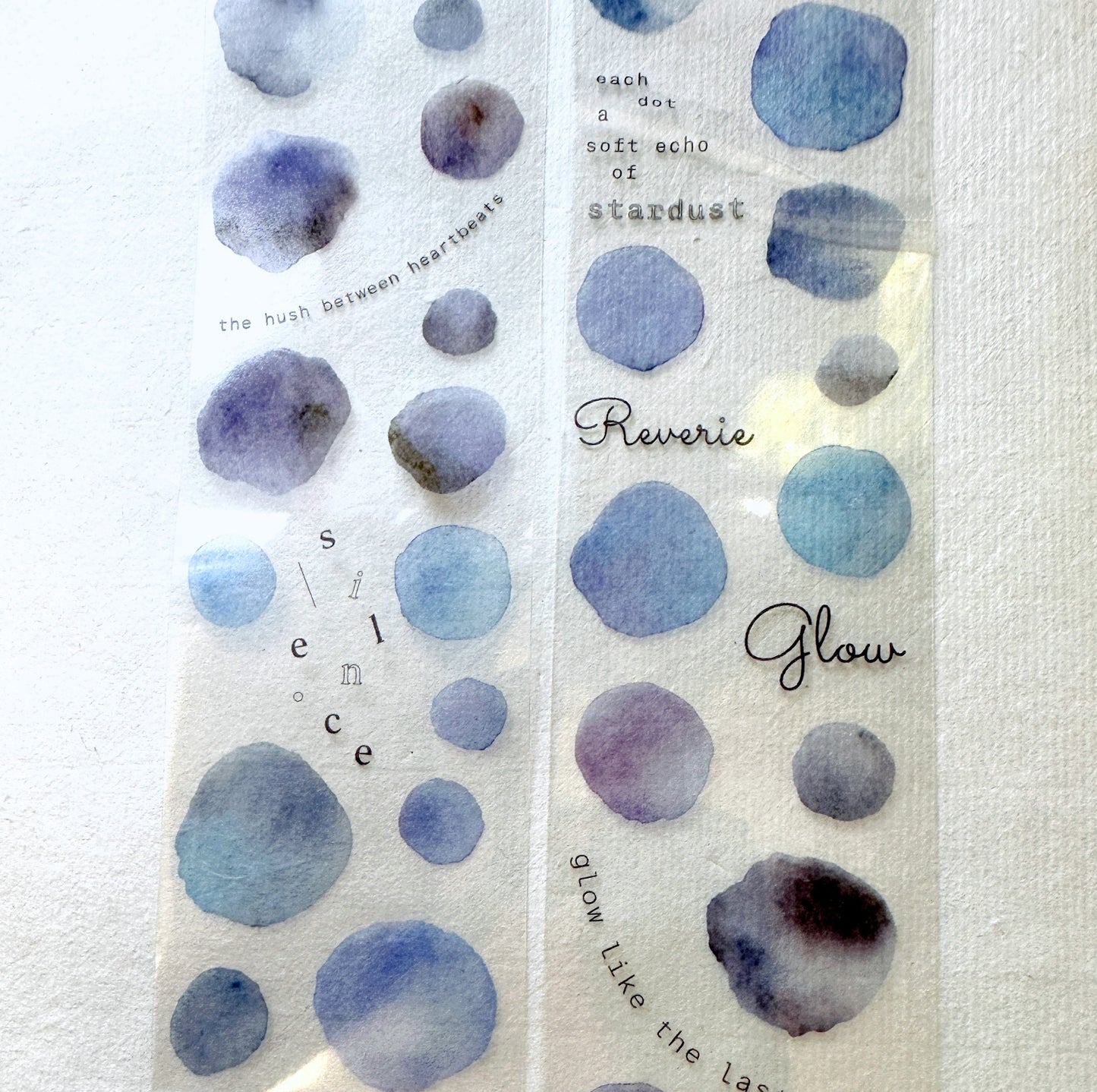 Asteroid B-610 - Dreamdust & Memory Haze PET tape SAMPLES