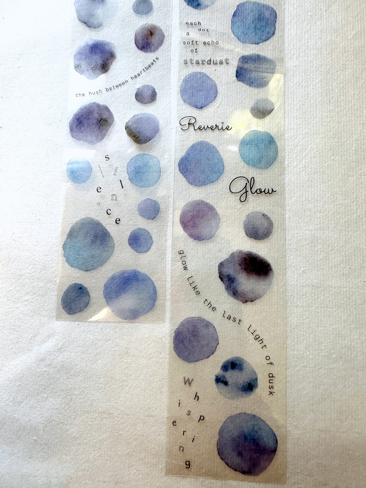 Asteroid B-610 - Dreamdust & Memory Haze PET tape SAMPLES
