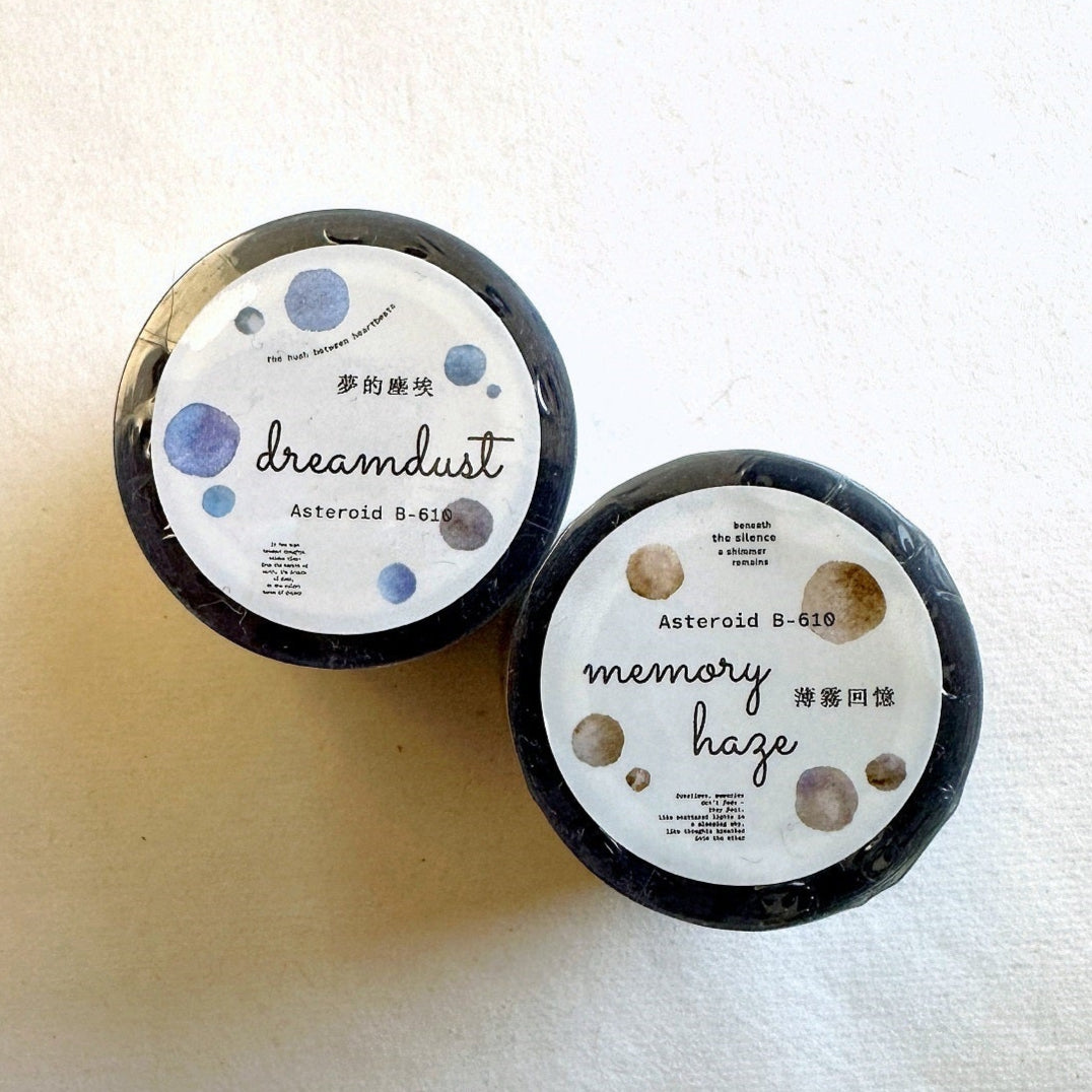 Asteroid B-610 - Dreamdust & Memory Haze PET tape SAMPLES