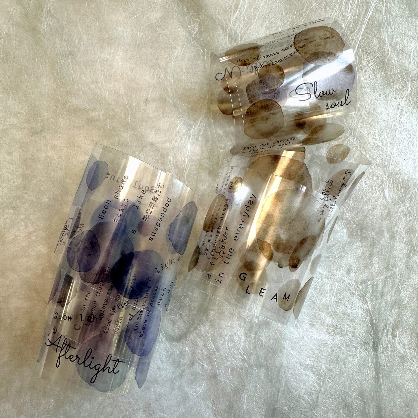 Asteroid B-610 - Dreamdust & Memory Haze PET tape SAMPLES