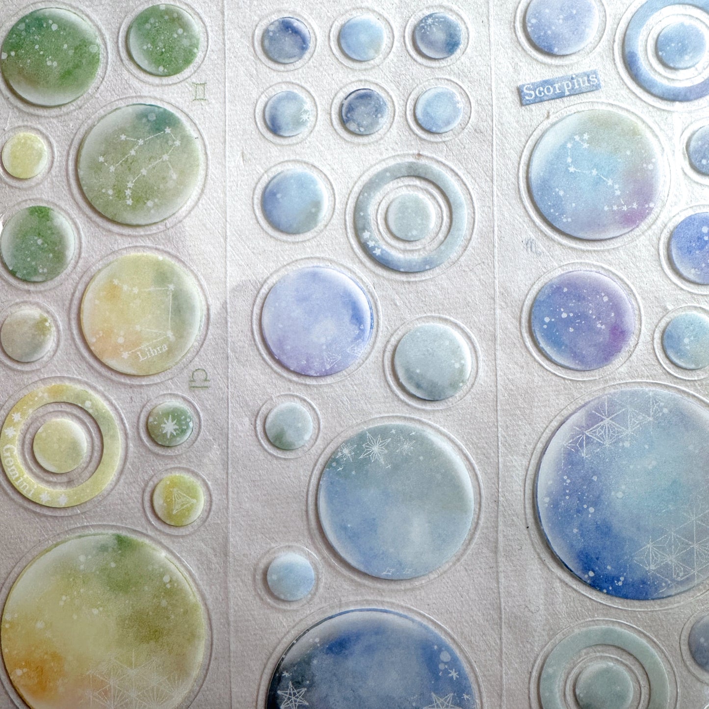 A Great Idea - Star Bubble kiss-cut PET tape SAMPLES