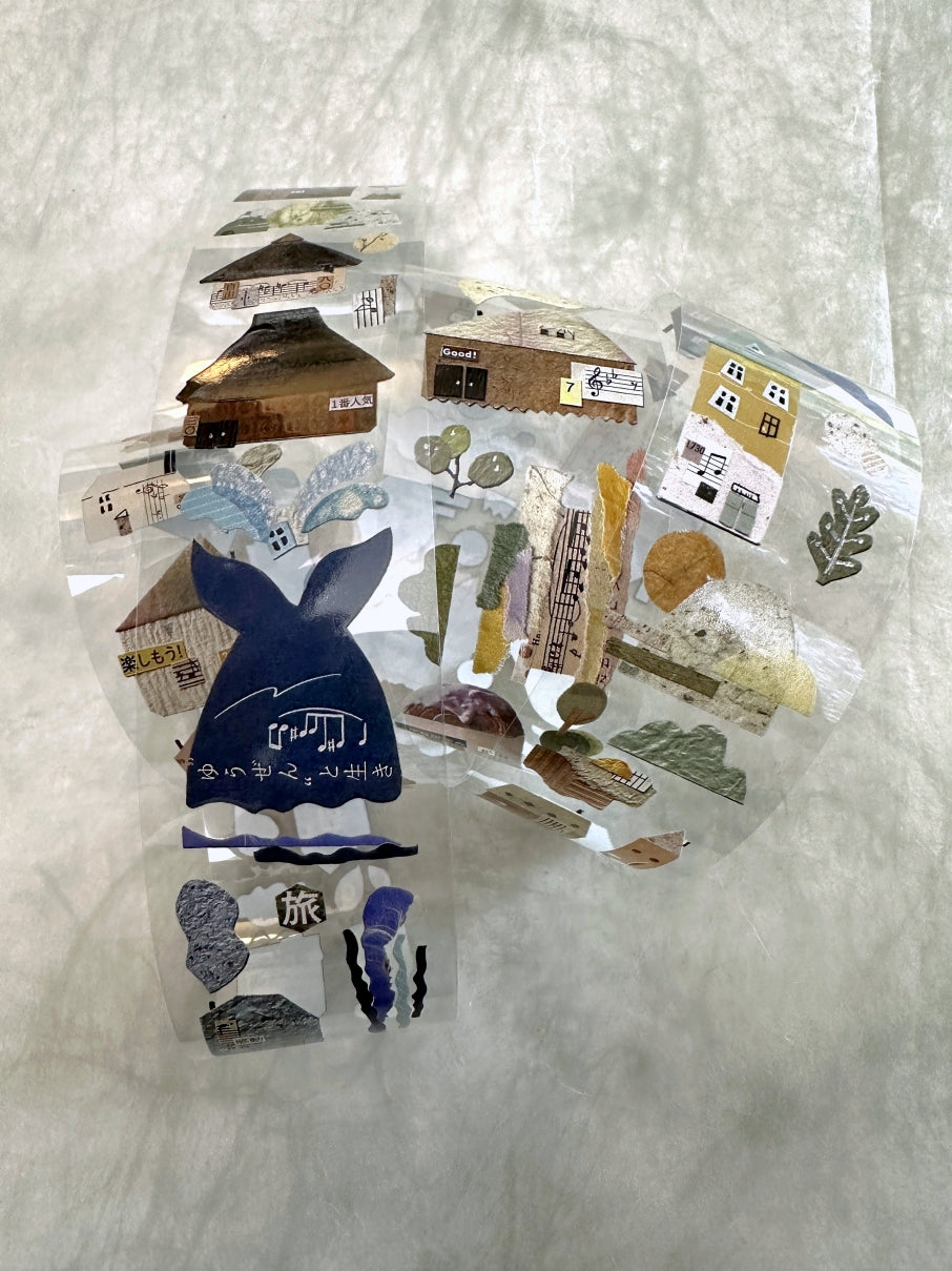 A Great Idea - Collage Room PET tape SAMPLES